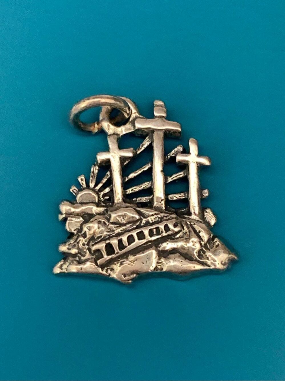 .925 Crosses Sterling Silver Jewelry Charm